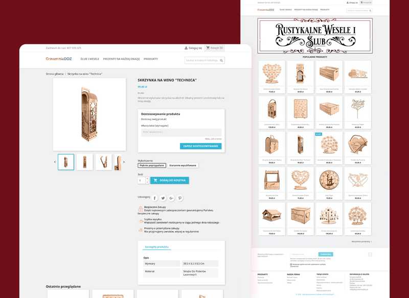 Sklep internetowy - Grawernia Dzierżoniów