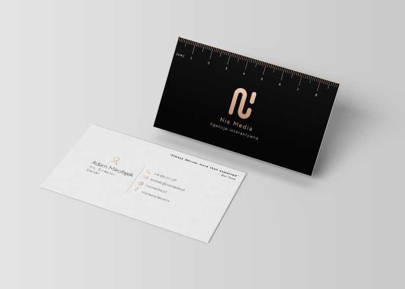 Nasz projekt wizytówek