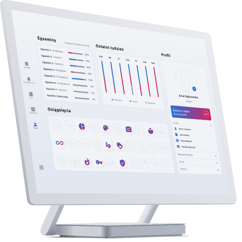 Academua - projekt aplikacji